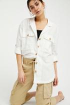 Sunshine In My Pockets Buttondown By Free People
